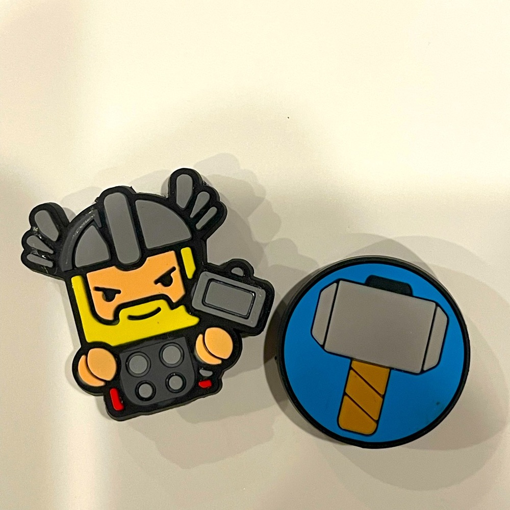 Thor Marvel superheroes croc charms